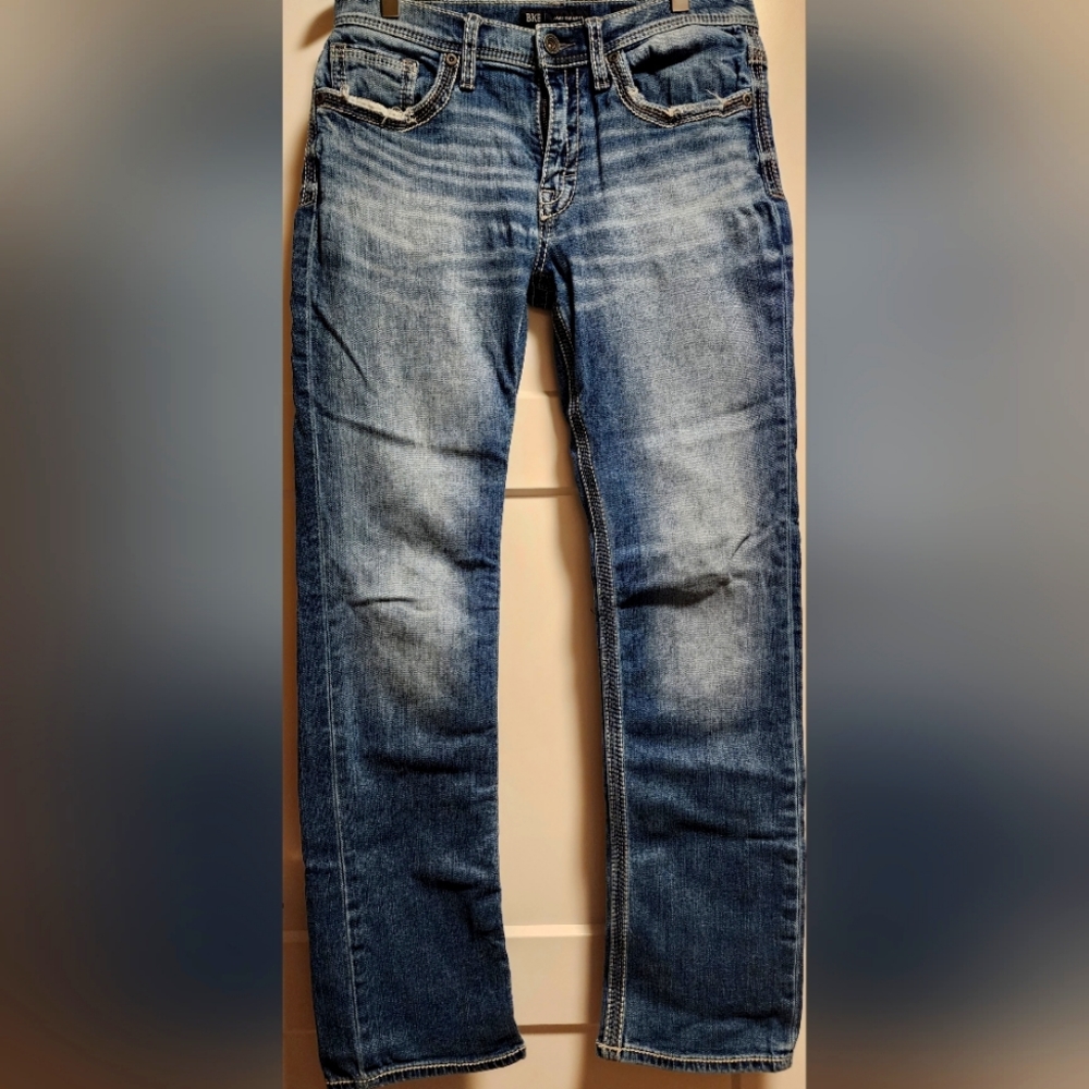Men's Buckle Jeans